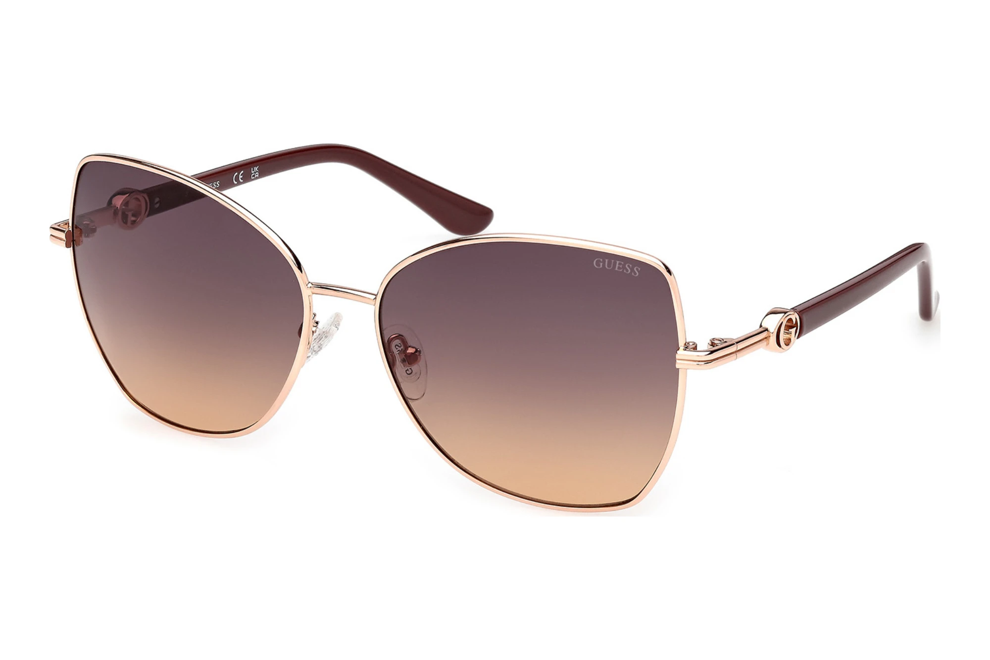 Guess   GU00259 28B grau verlaufendGlänzend Rose Gold