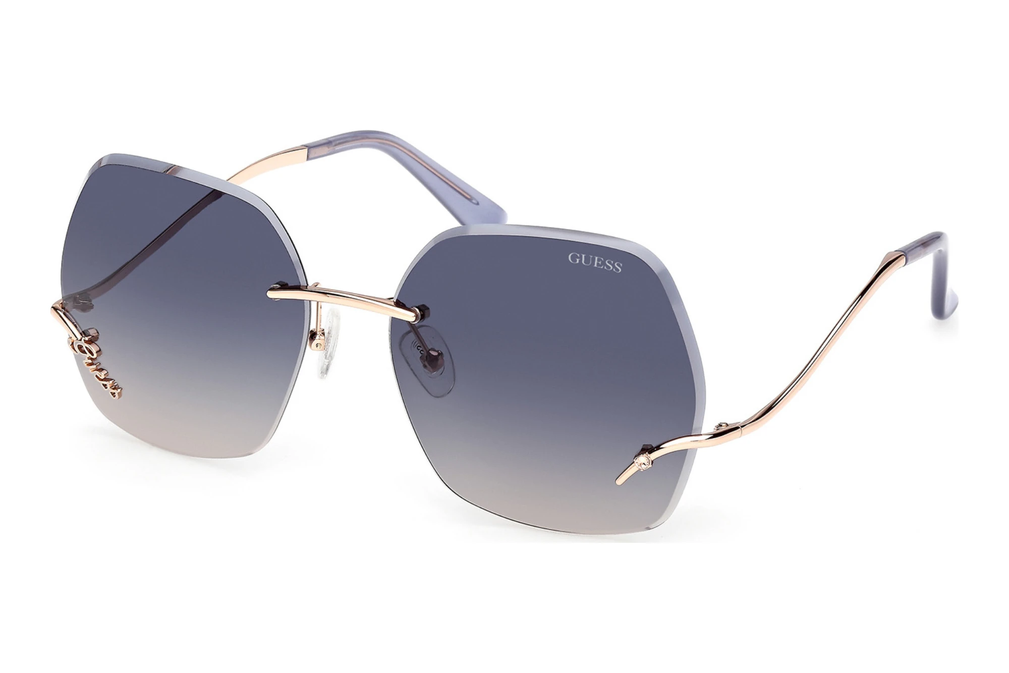 Guess   GU00268 28B grau verlaufendGlänzend Rose Gold