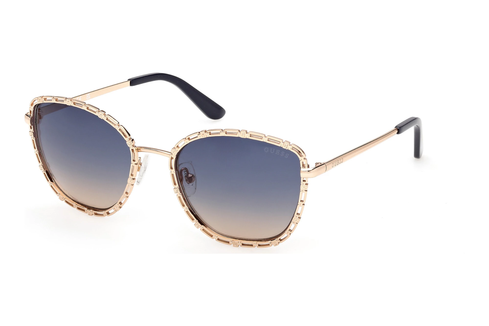 Guess   GU00297 32W blau verlaufendGlänzend Tiefgold