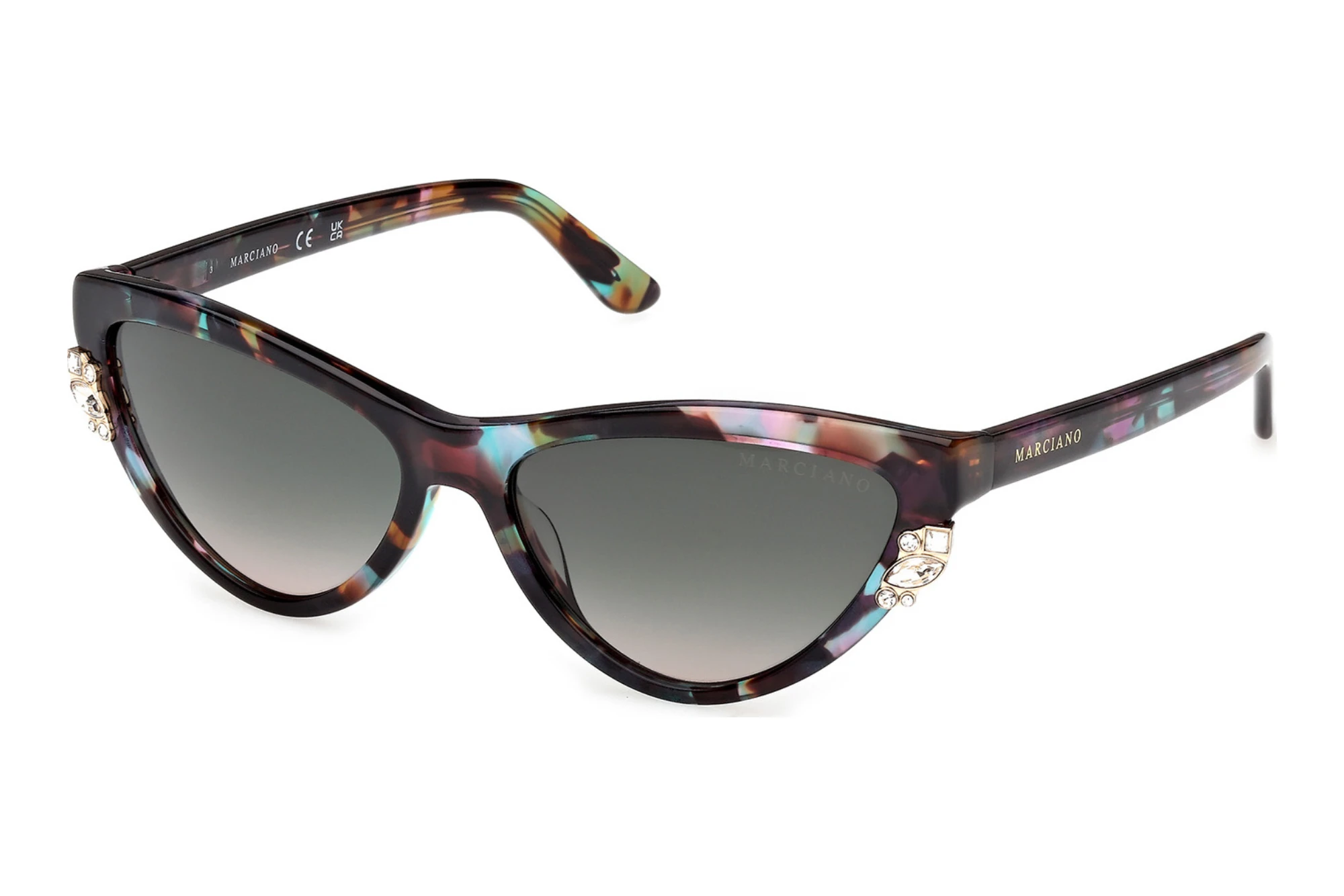 Guess by Marciano   GM00031 98B grau verlaufendDunkelgrün/Havanna