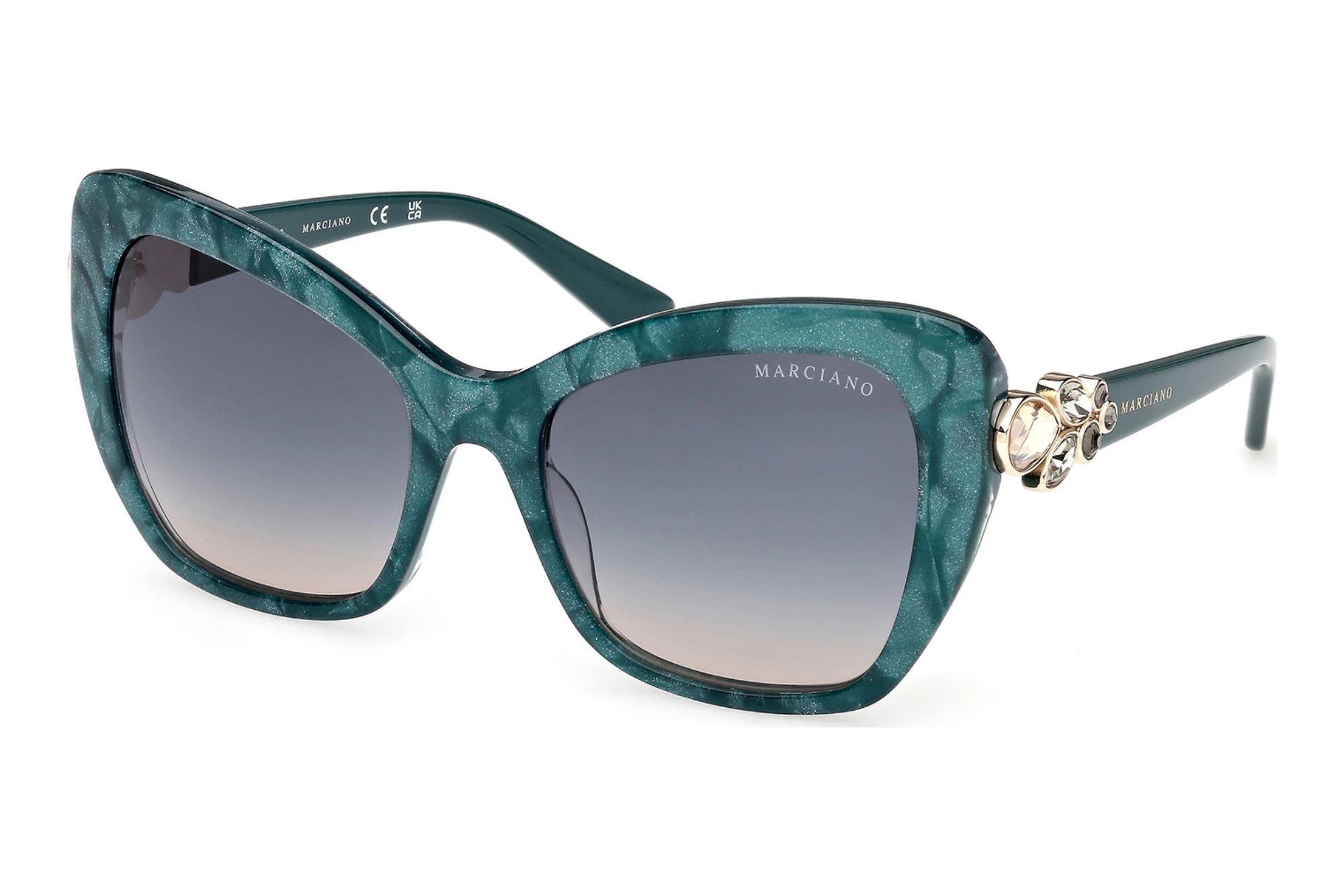Guess by Marciano   GM00032 89P grün verlaufendTürkis /Perlmutt