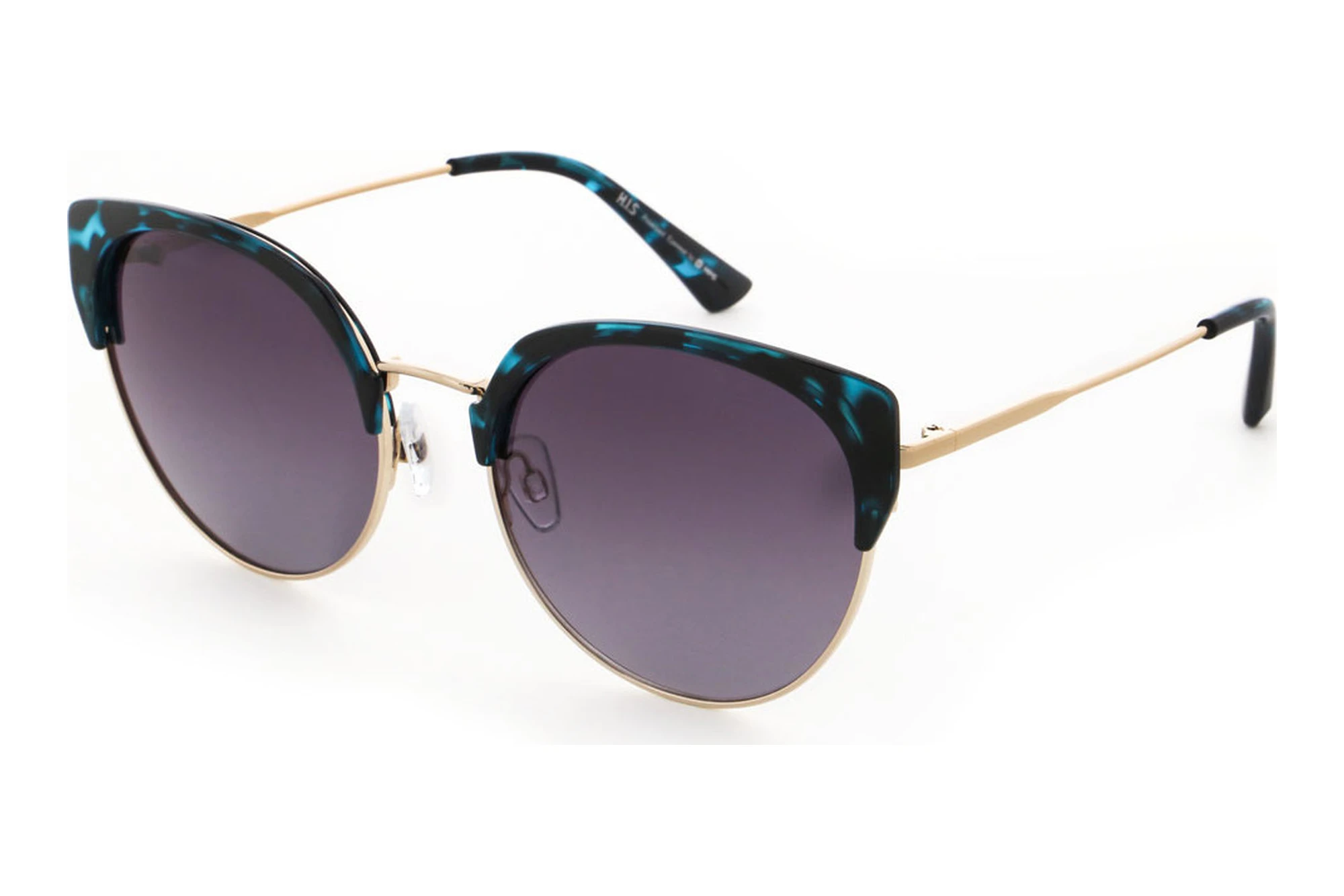 HIS Eyewear   HPS34107 3 smoke gradientpetrol