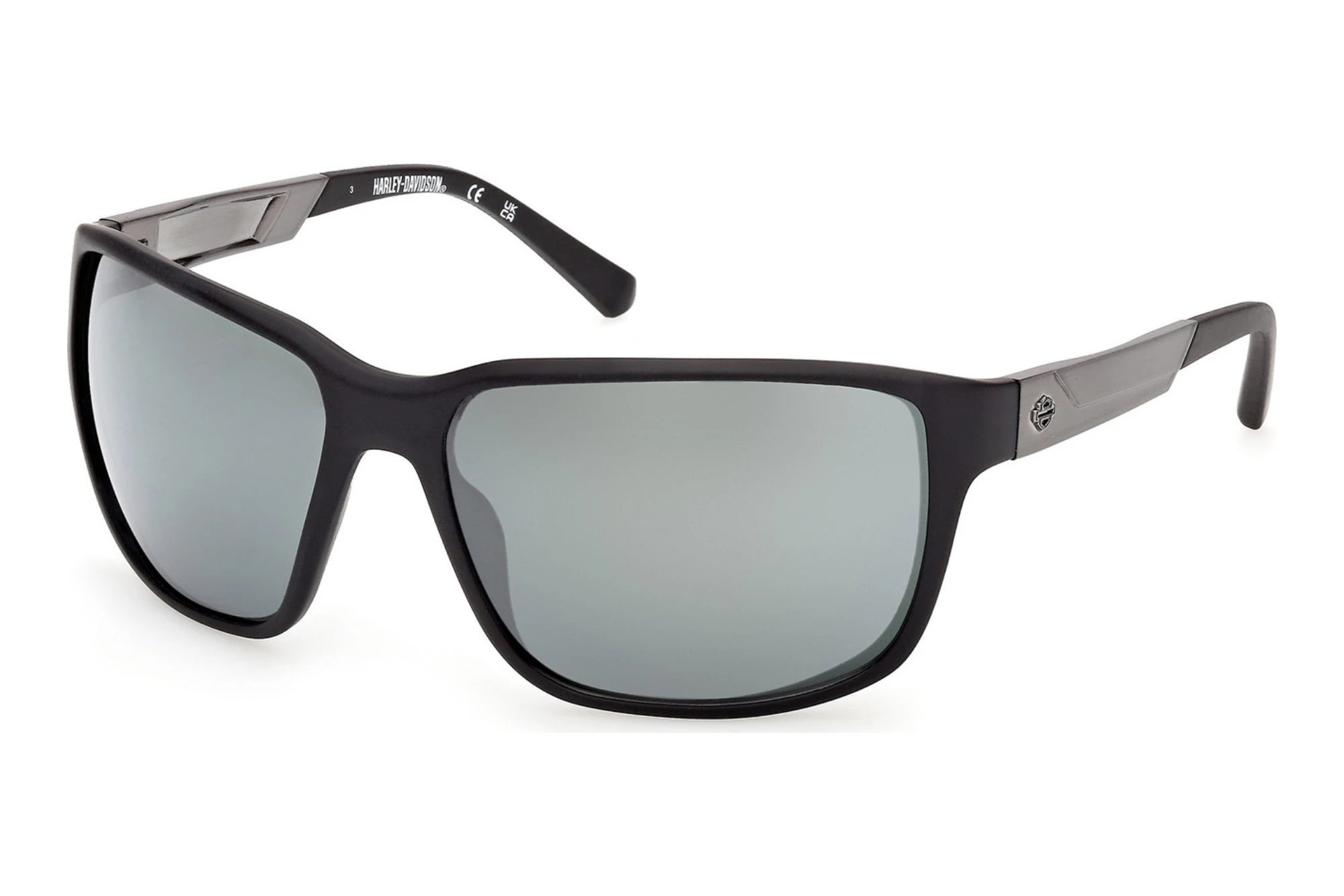 Harley-Davidson   HD00026 02Q grün verspiegeltMatt Schwarz