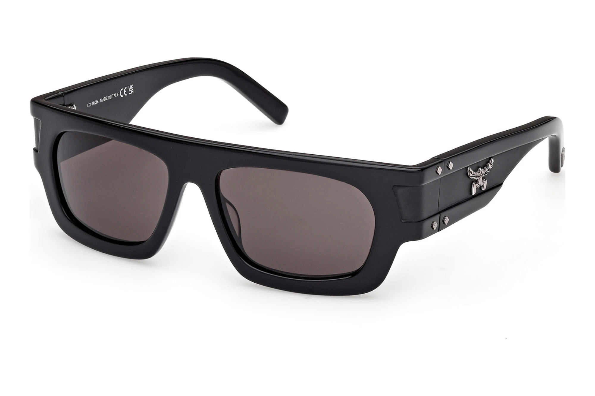 MCM Worldwide   MW0015 01A grauGlänzend Schwarz