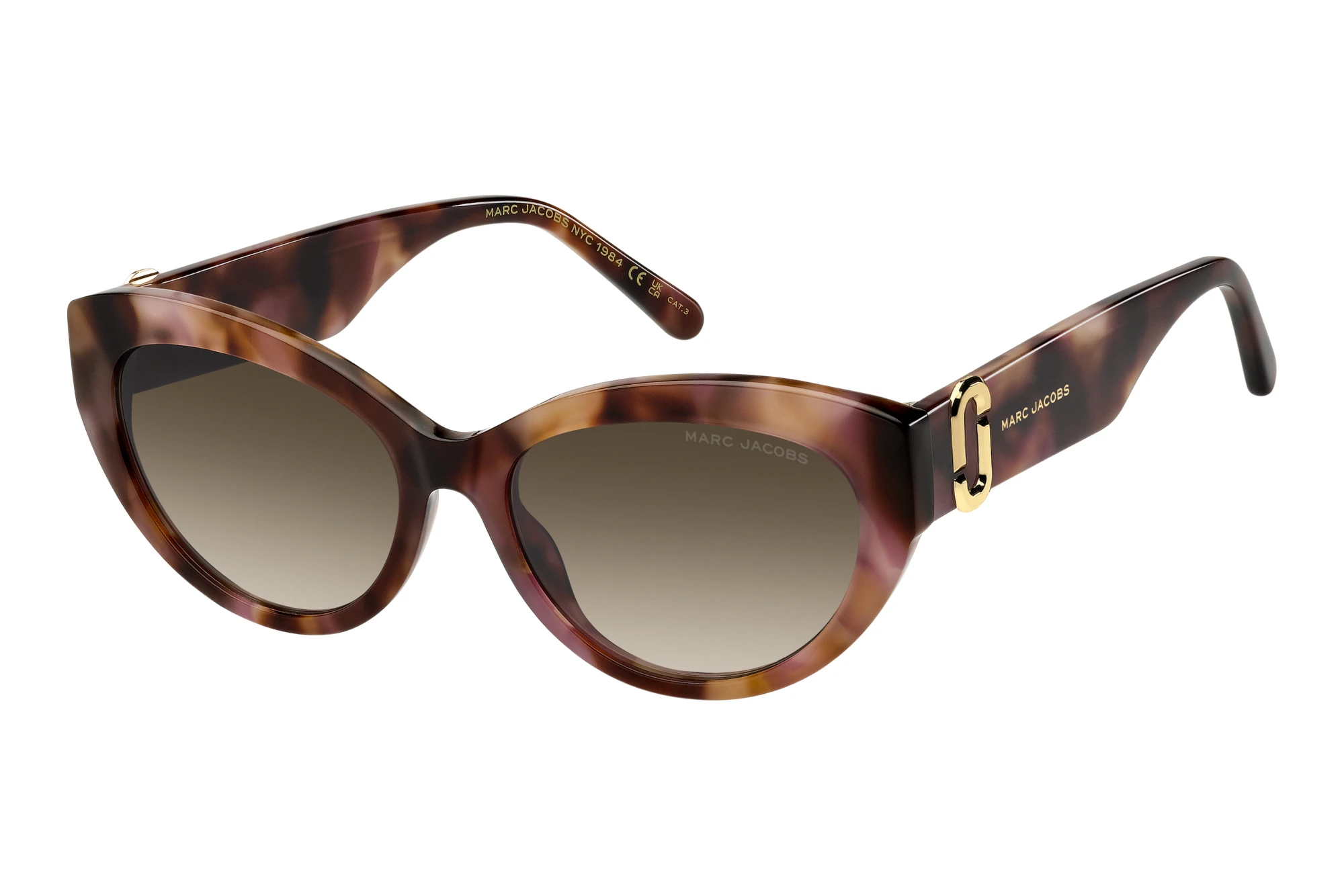 Marc Jacobs   MARC 883/S 0B0/HA BROWN SHADEDBROWN PINK HAVANA