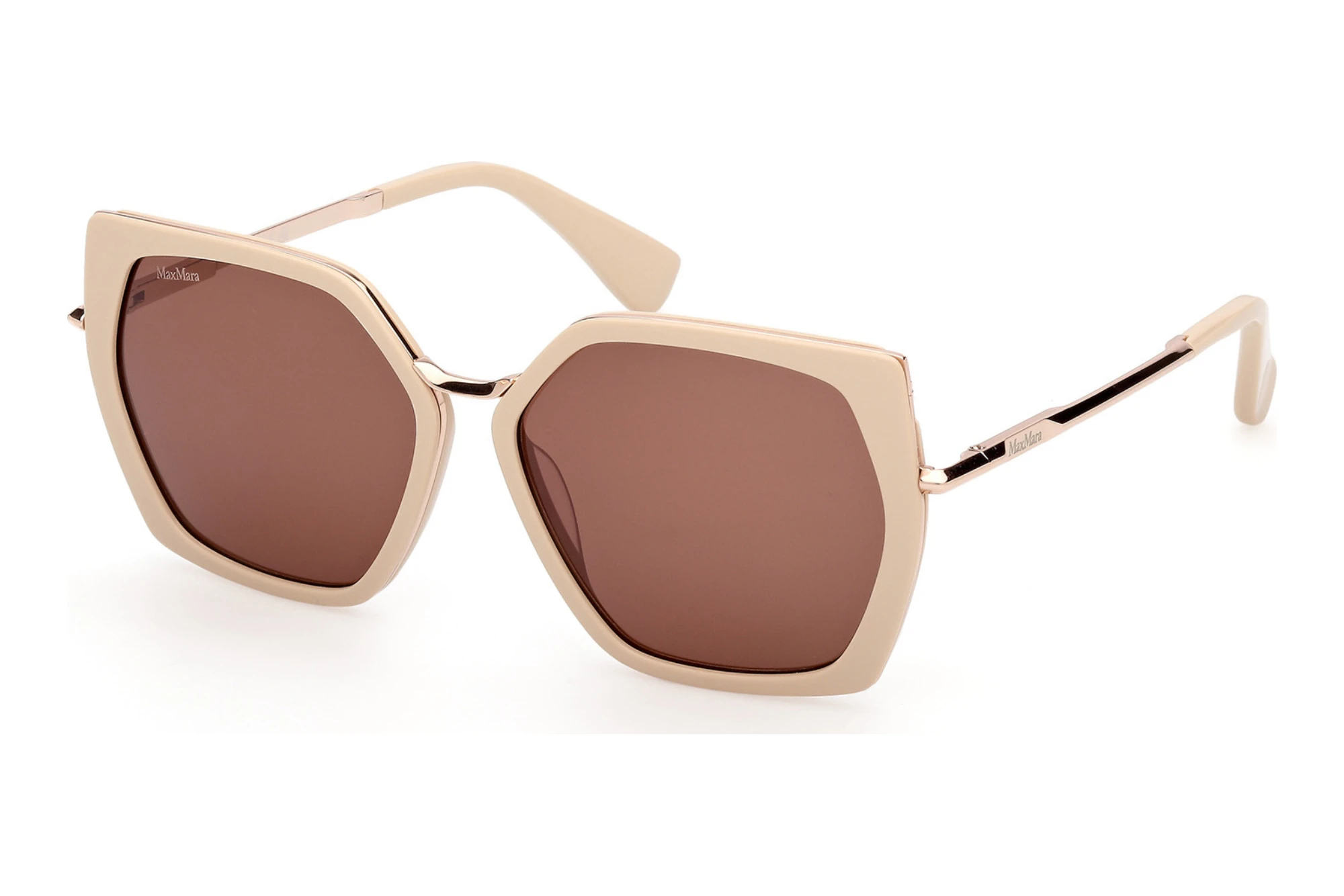 Max Mara   MM0136 25E braunGlänzend Elfenbein
