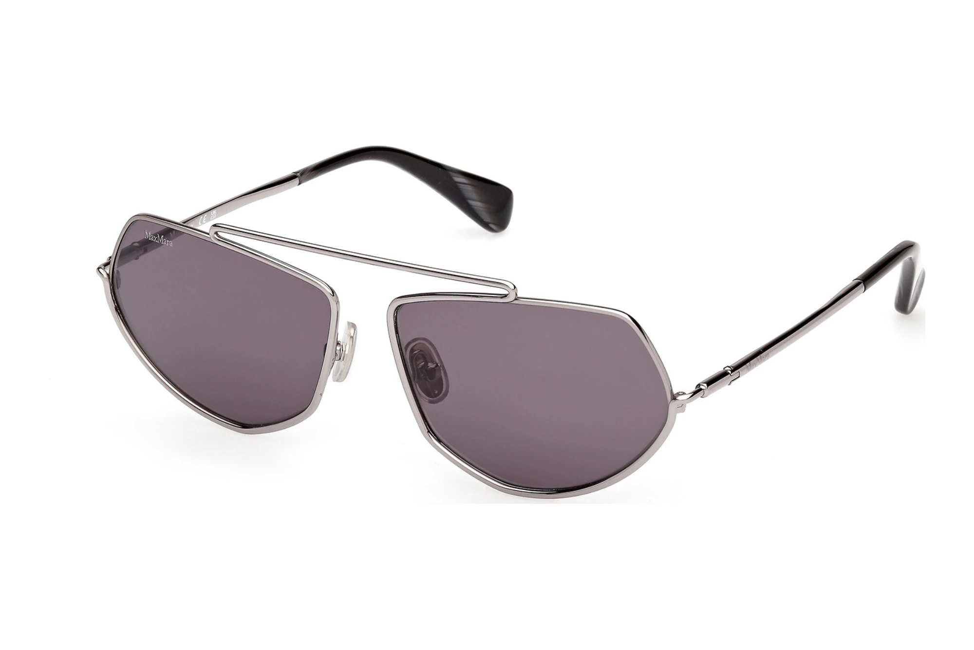 Max Mara   MM0165 14A grauMatt Hell Ruthenium