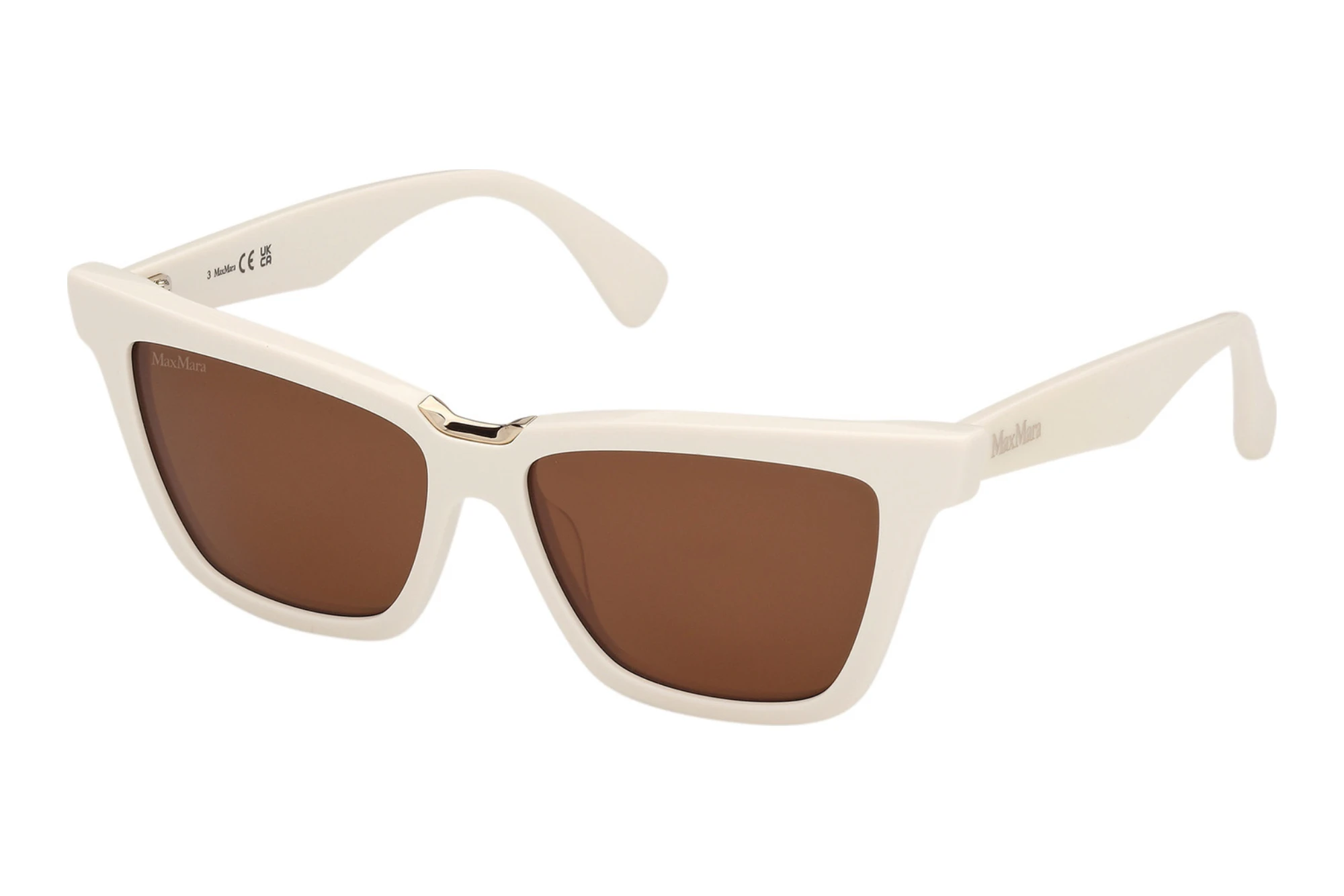 Max Mara   MM0212 21E braunGlänzend Weiss