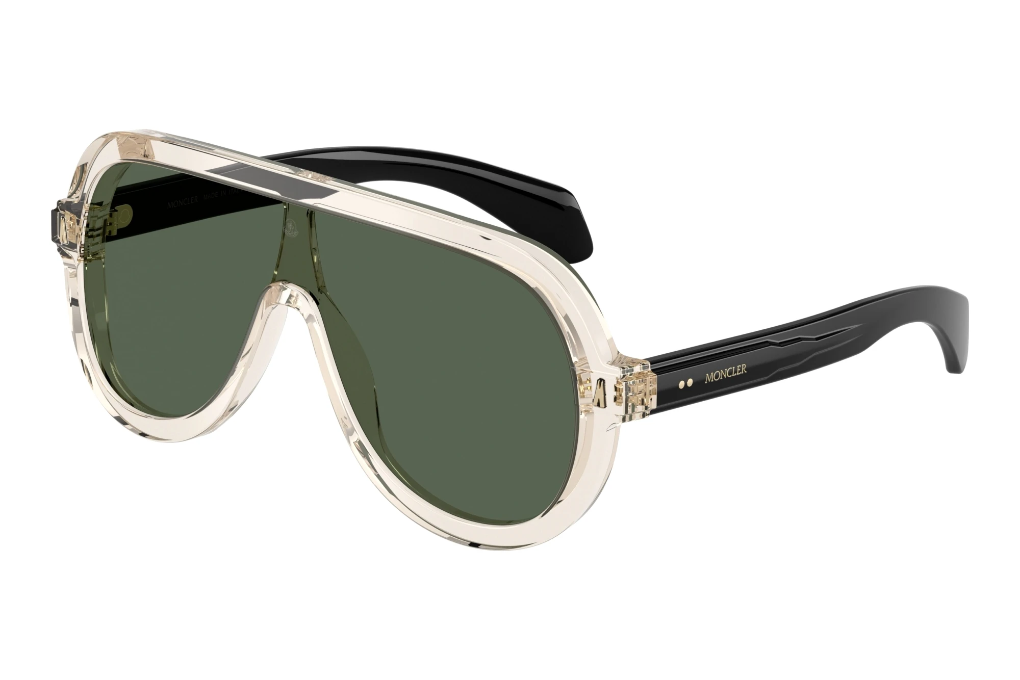 Moncler   ME6021U 300371 Solid Dark GreenTransparent Butter