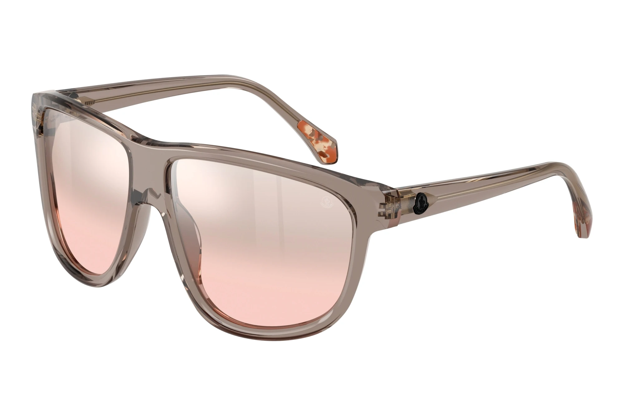 Moncler   ME6032U 30097E Gradient Mirror PinkShiny Transparent Grey