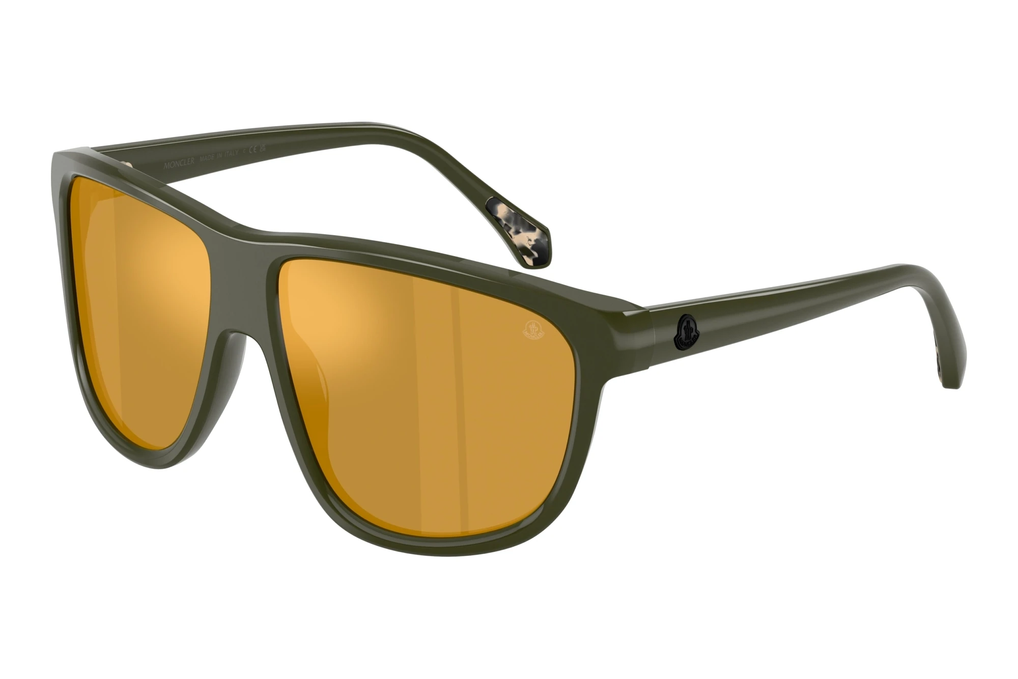 Moncler   ME6032U 30525A Brown Mirror GoldShiny Army Green
