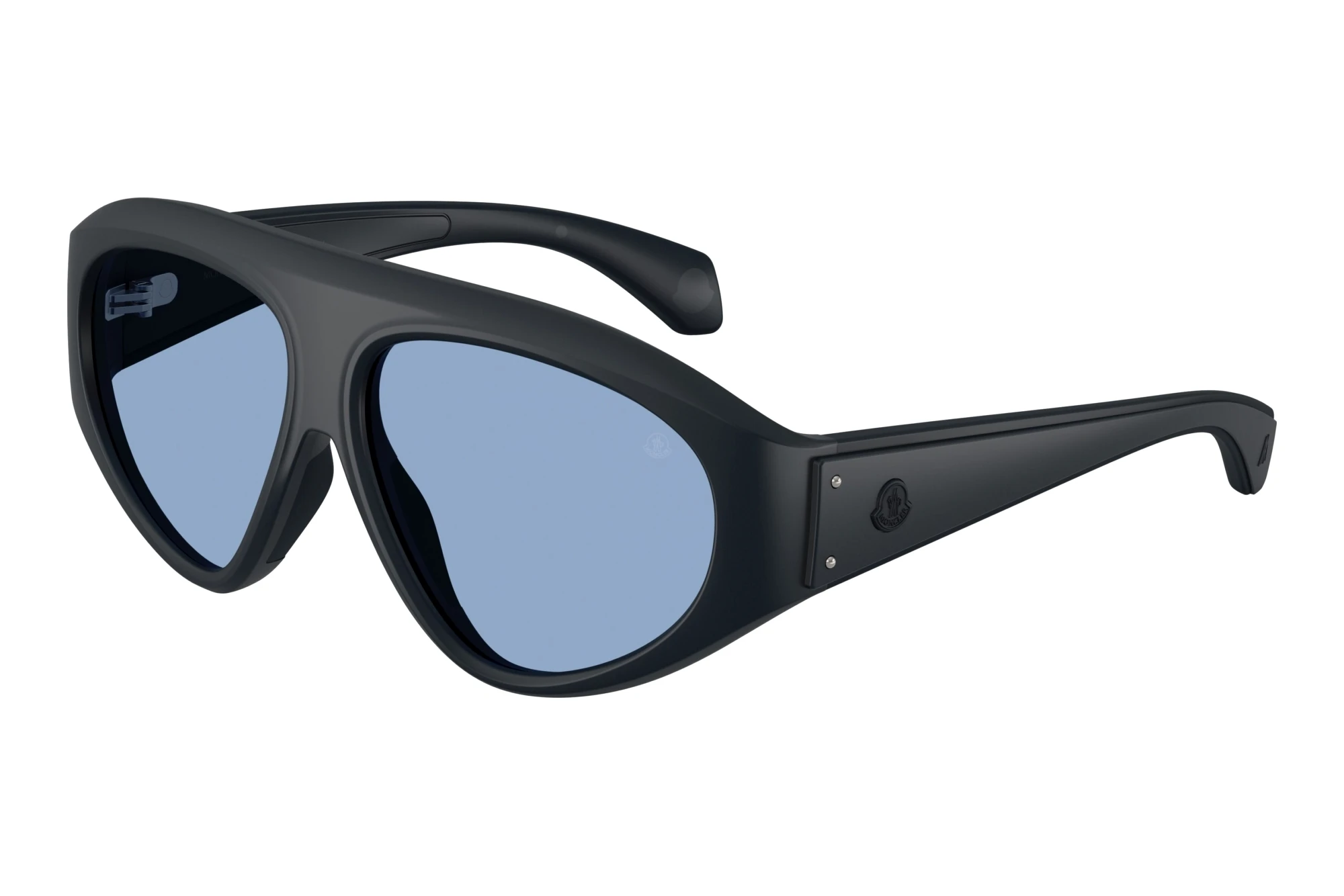 Moncler   ME8014U 503072 Light Blue SolidMatte Dark Blue