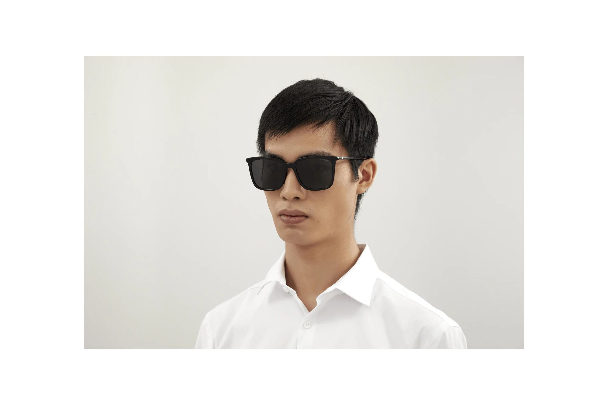 Front view Mont Blanc MB0084SK (001)