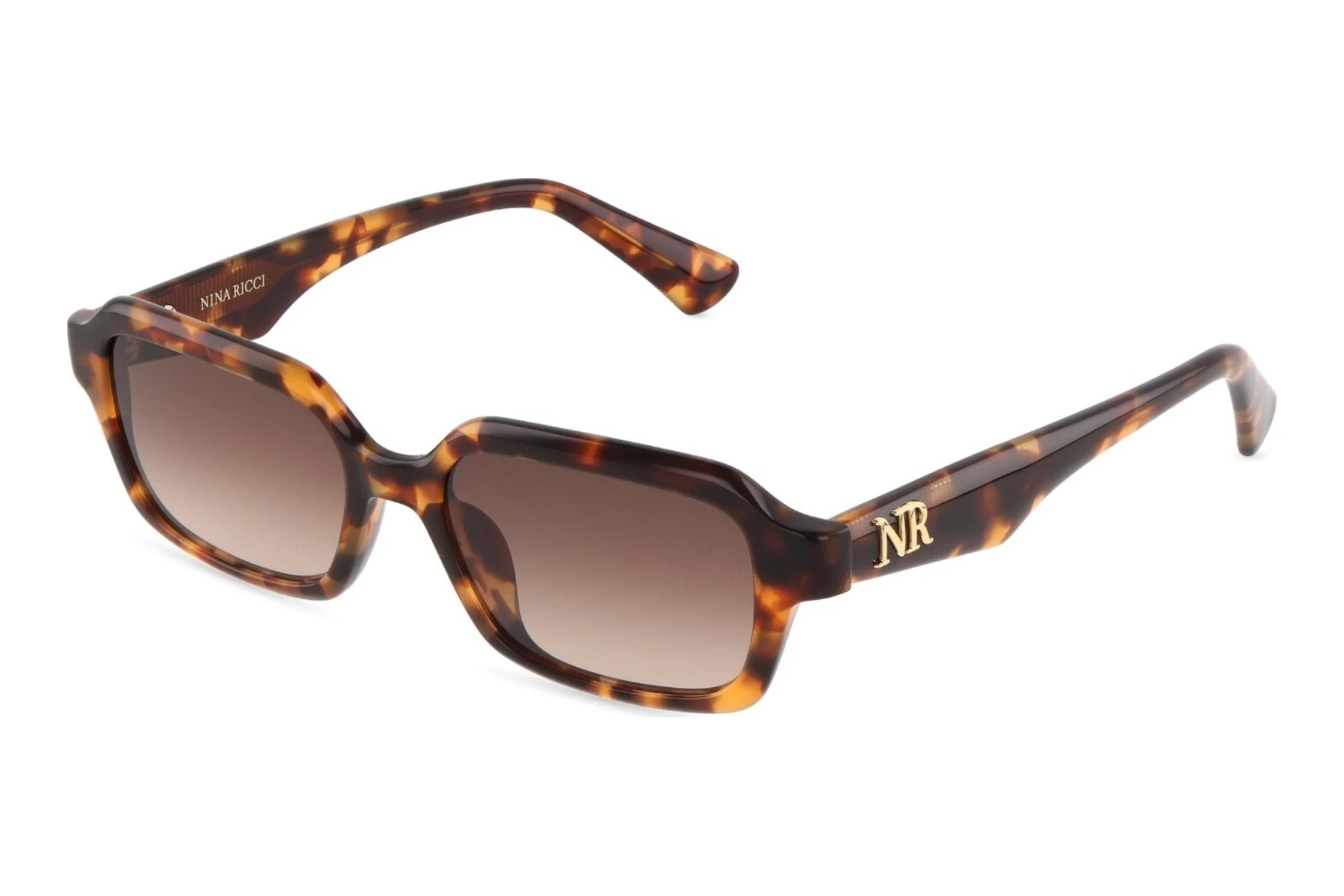 Nina Ricci   SNR491 0745 BROWN GRADIENT BROWNSHINY HAVANA