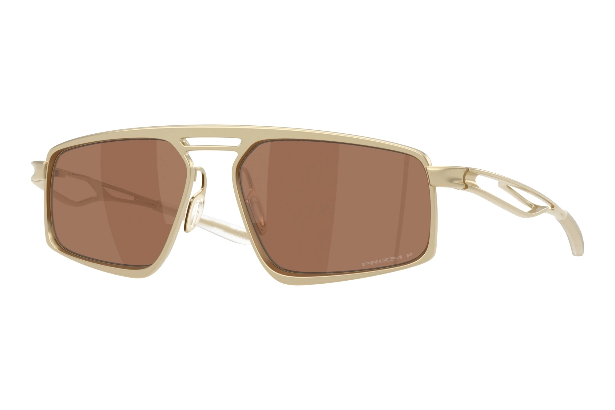 Oakley   OO6031 603106 Prizm Tungsten PolarizedSatin Light Gold