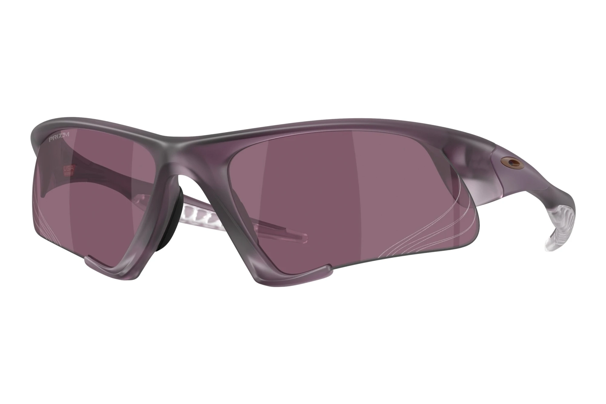 Oakley   OO9532 953211 Prizm Road BlackTransparent Aubergine