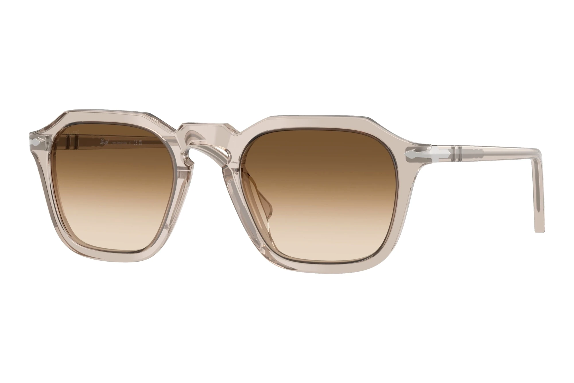 Persol   PO3292S 124051 Clear Gradient BrownTransparent Brown Grey