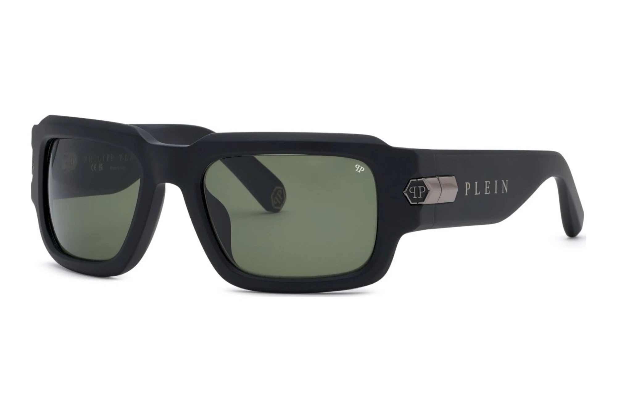 Philipp Plein   SPP182M 0703 GREENMATT/SANDBLASTED BLACK