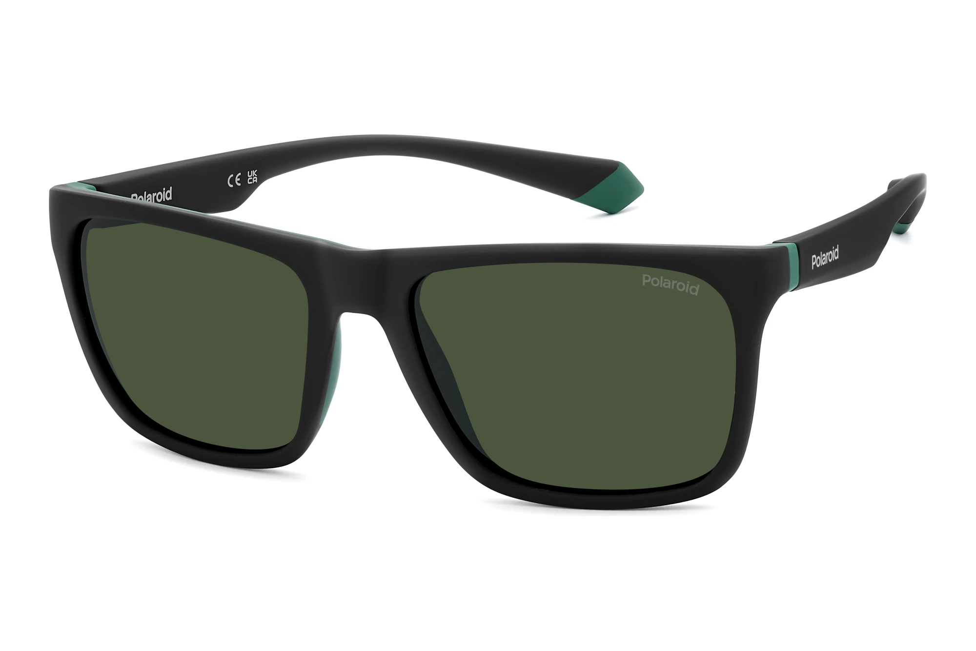 Polaroid   PLD 2141/S 3OL/UC GREEN POLARIZEDMATTE BLACK GREEN