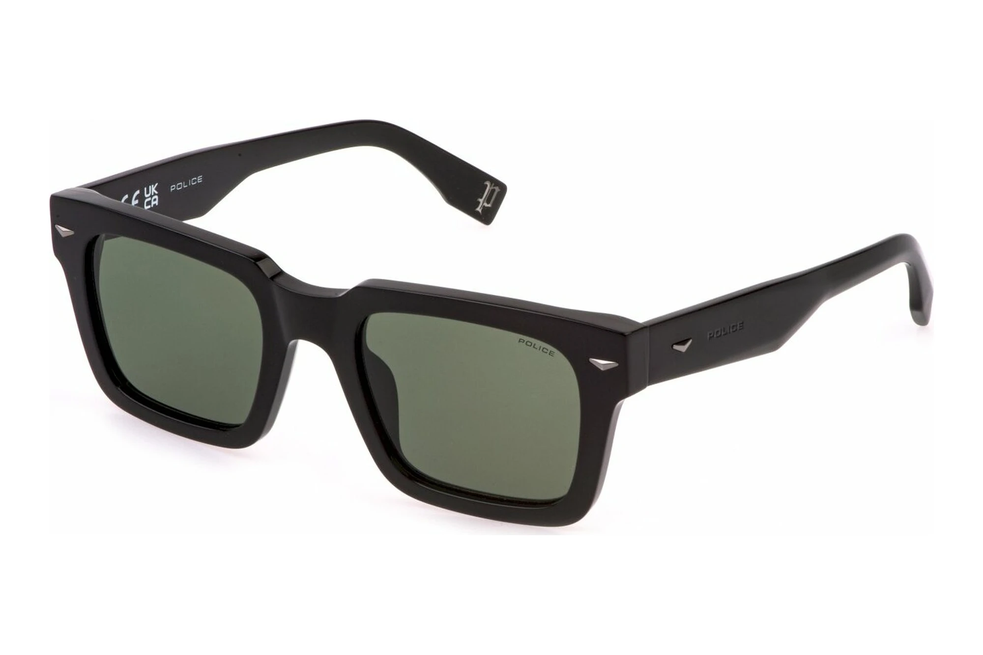 Police   SPLQ88 700Y GREENSHINY BLACK