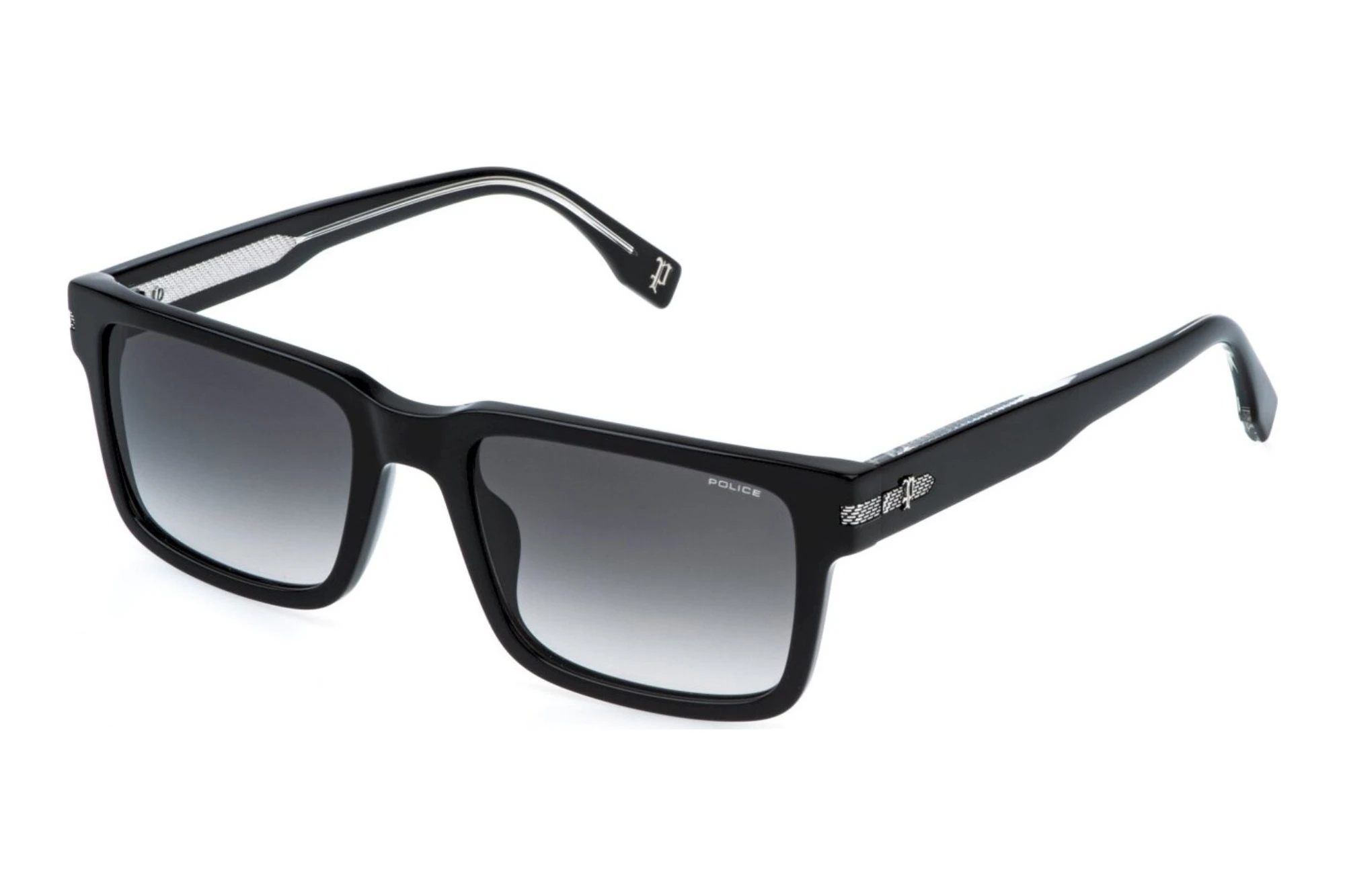 Police   SPLR75 0700 SMOKE GRADIENTSHINY BLACK