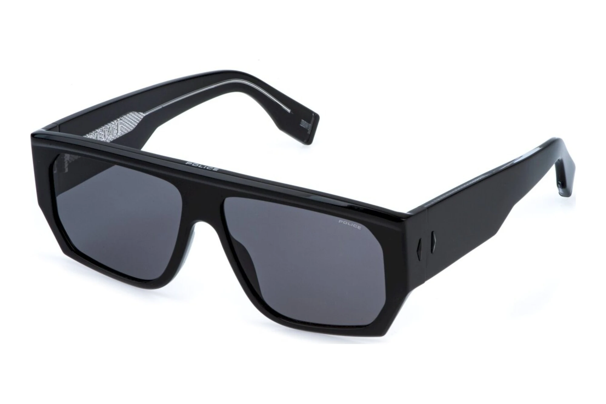 Police   SPLR81 0700 SMOKESHINY BLACK