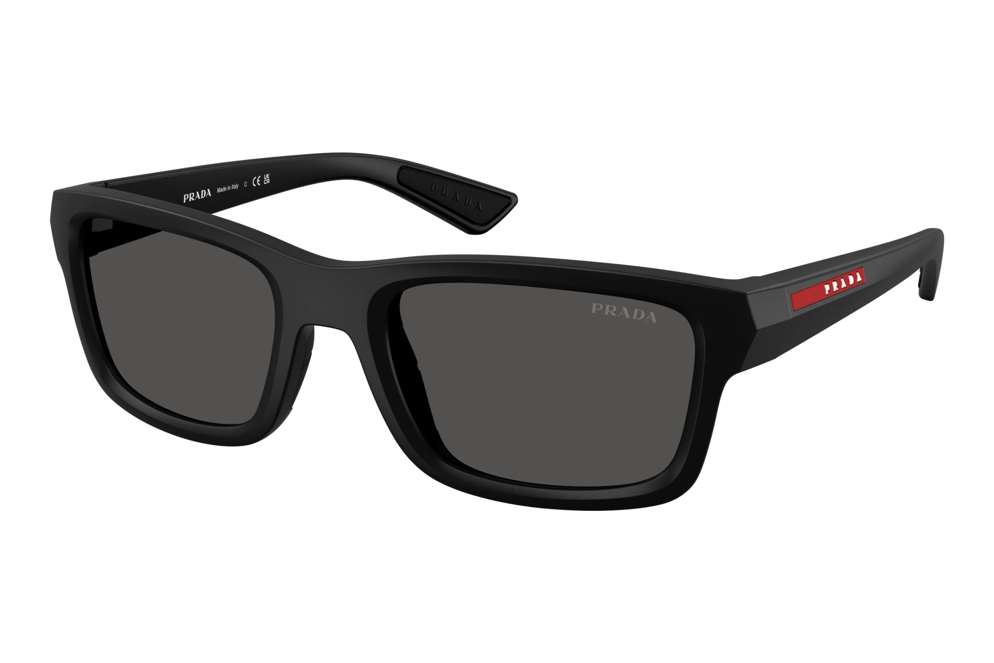 Prada Linea Rossa   PS B10S 1BO08Z Dark GreyMatte Black