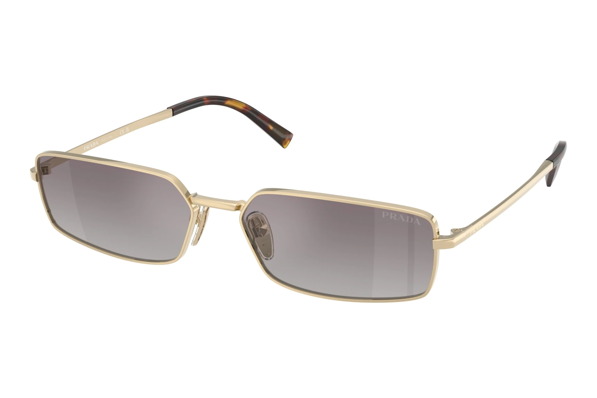 Prada   PR A60S ZVN30C Gradient Blue Mirror SilverPale Gold