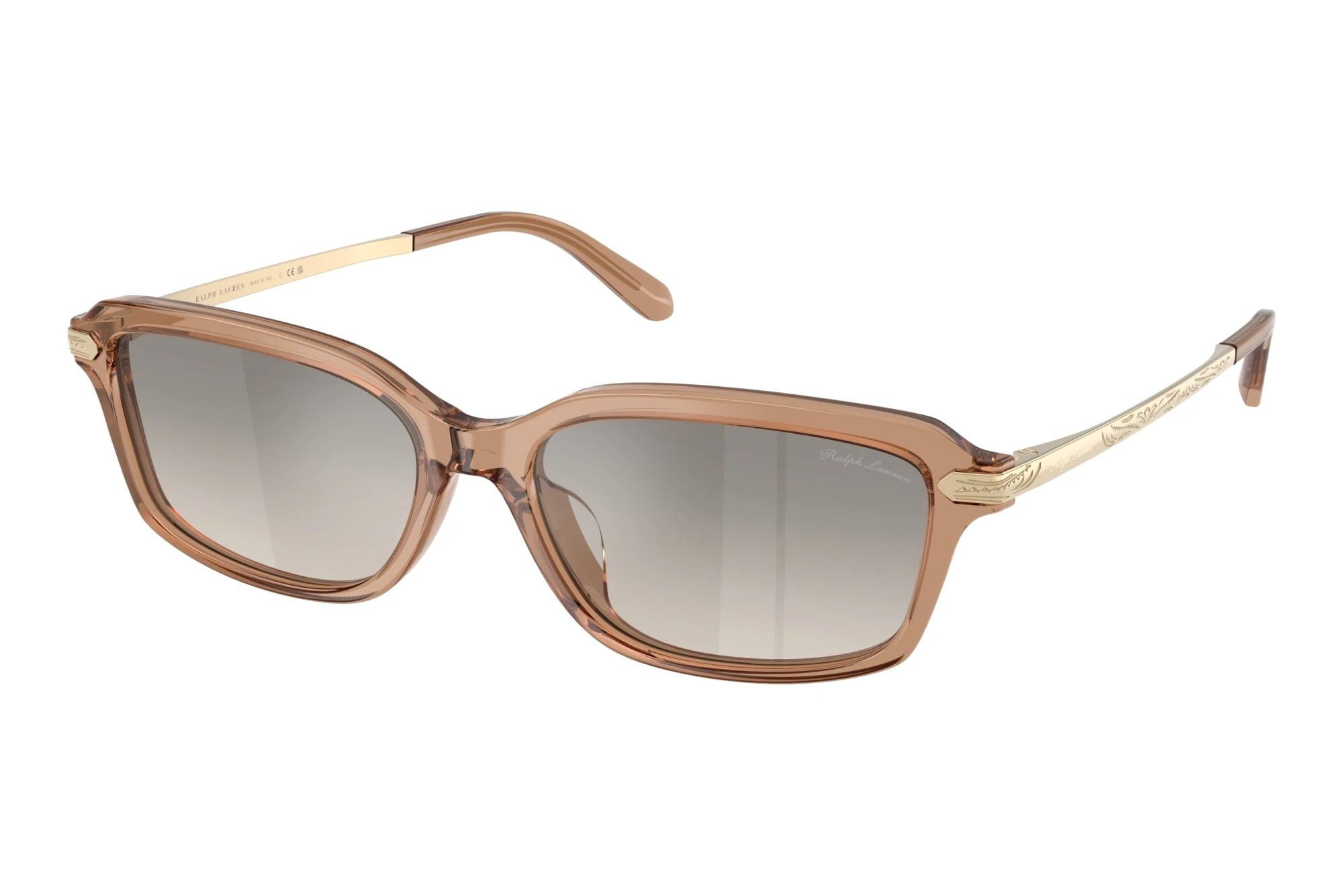 Ralph Lauren   RL8245U 637708 Grey Gradient FlashTransparent Dusty Brown