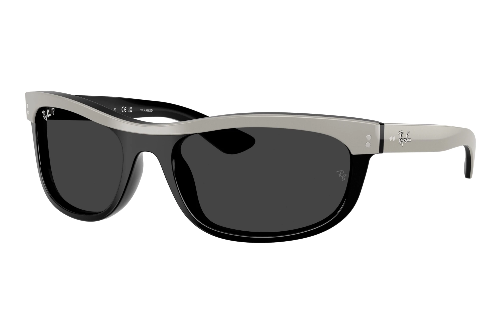 Ray-Ban   RB2489 144248 Polarized BlackGrey On Black