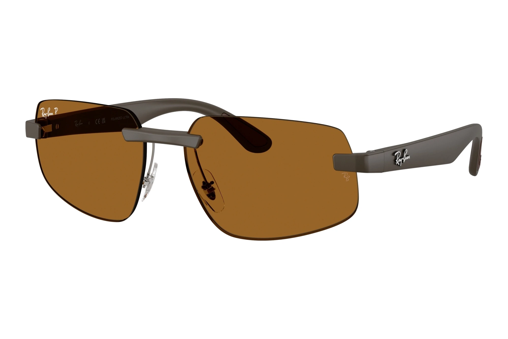 Ray-Ban   RB4475CH 6124BB Polarized BronzeSand Brown