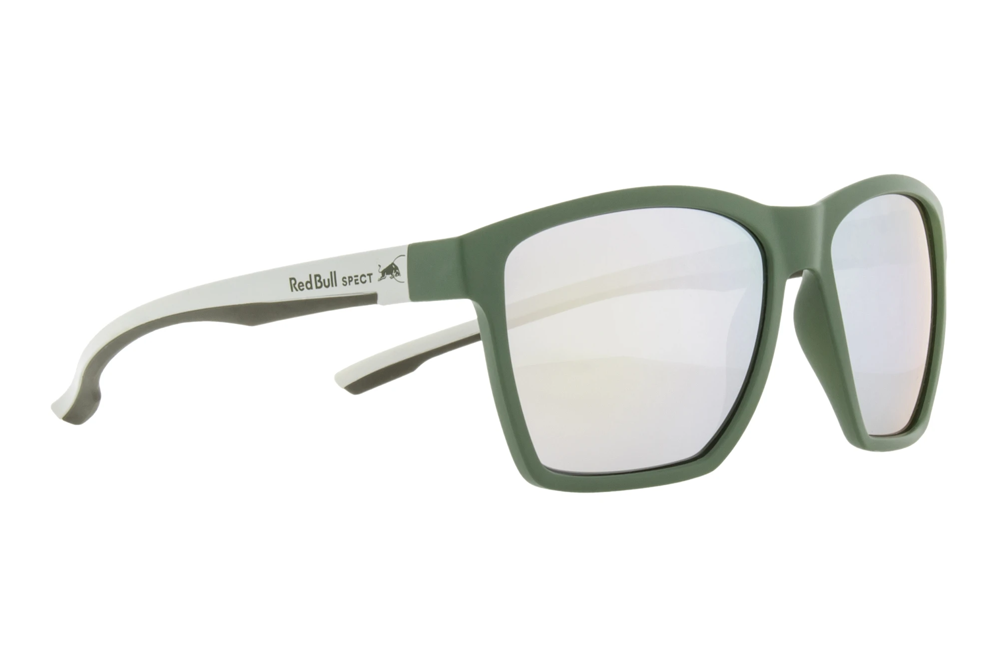 Red Bull SPECT   FILP 005P smoke with silver mirror POLolive green