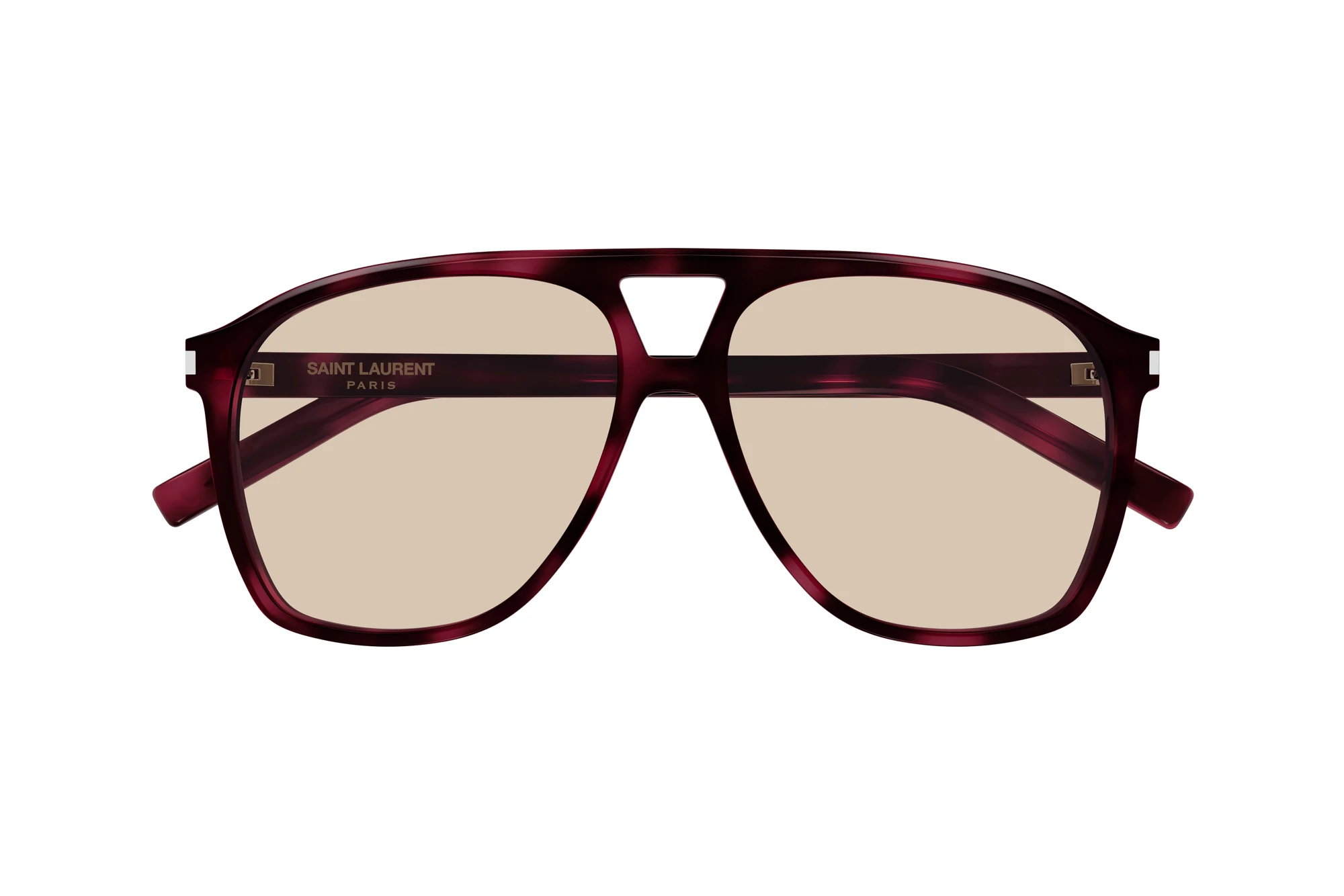Front view Saint Laurent SL 596 DUNE (003)