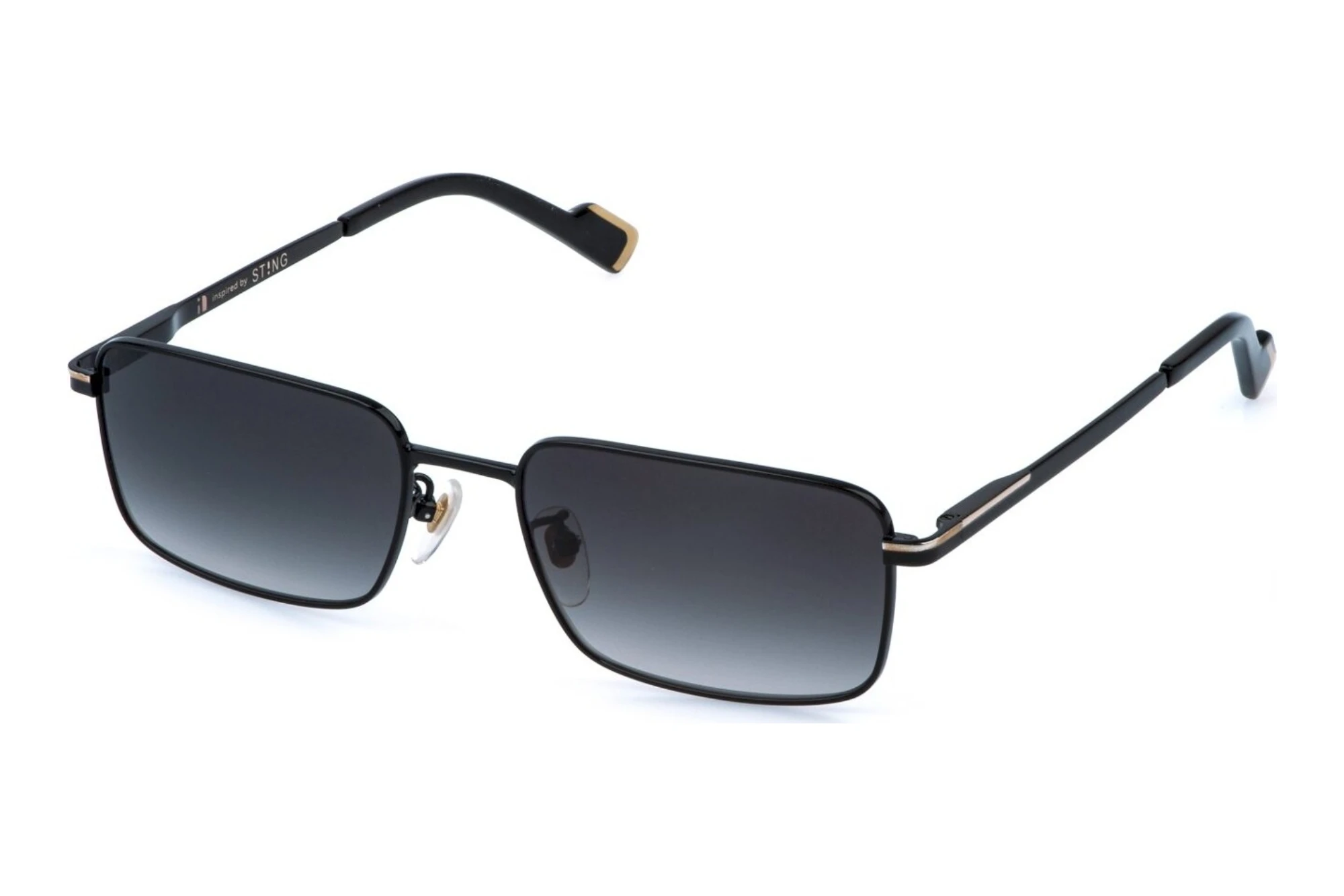 Sting   SST580 0304 SMOKE GRADIENTSHINY BLACK WITH SHINY ROSE GOLD PARTS