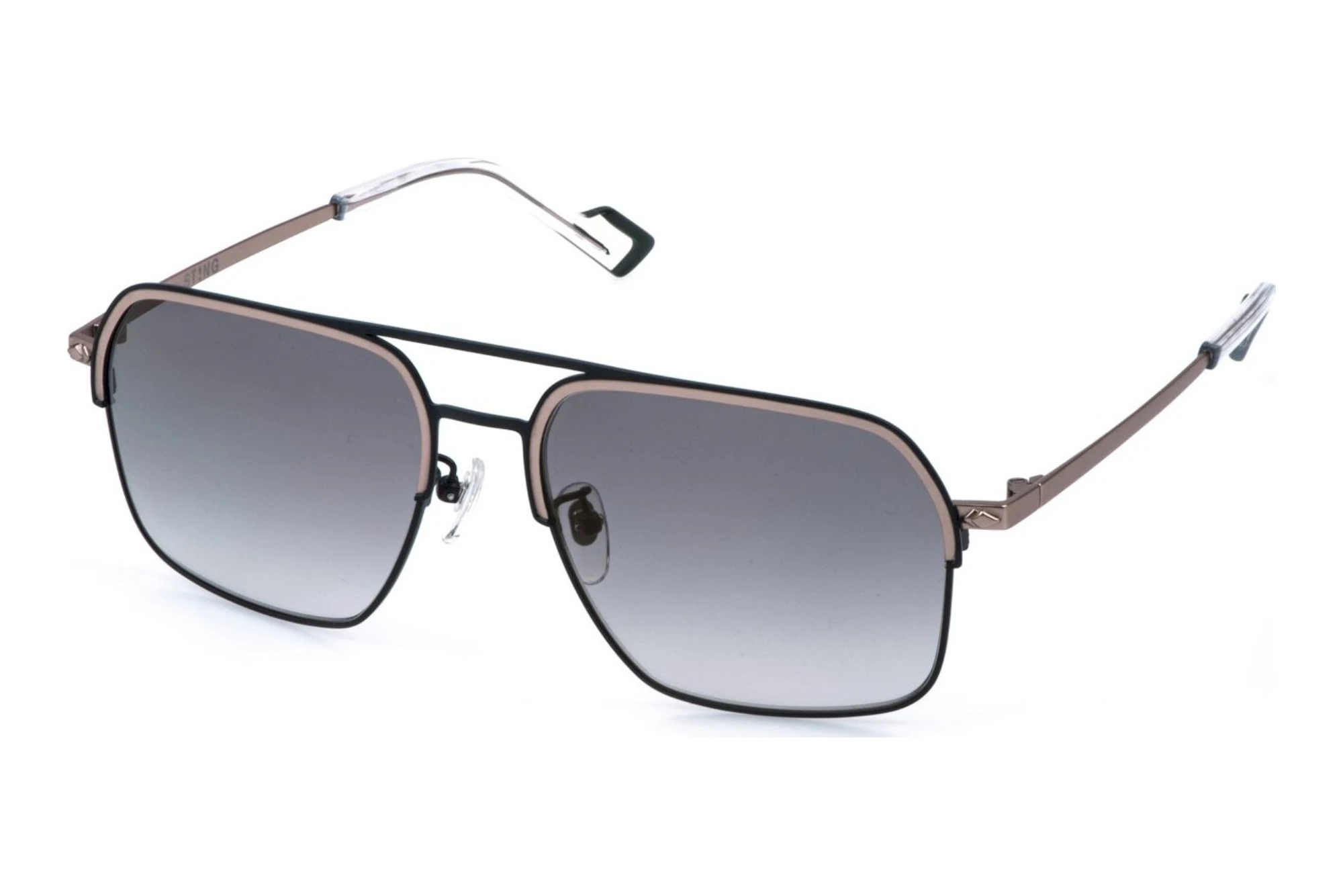 Sting   SST582 8HTG SMOKE GRADIENT/MIRROR GOLDGREEN WITH COLOURED PARTS