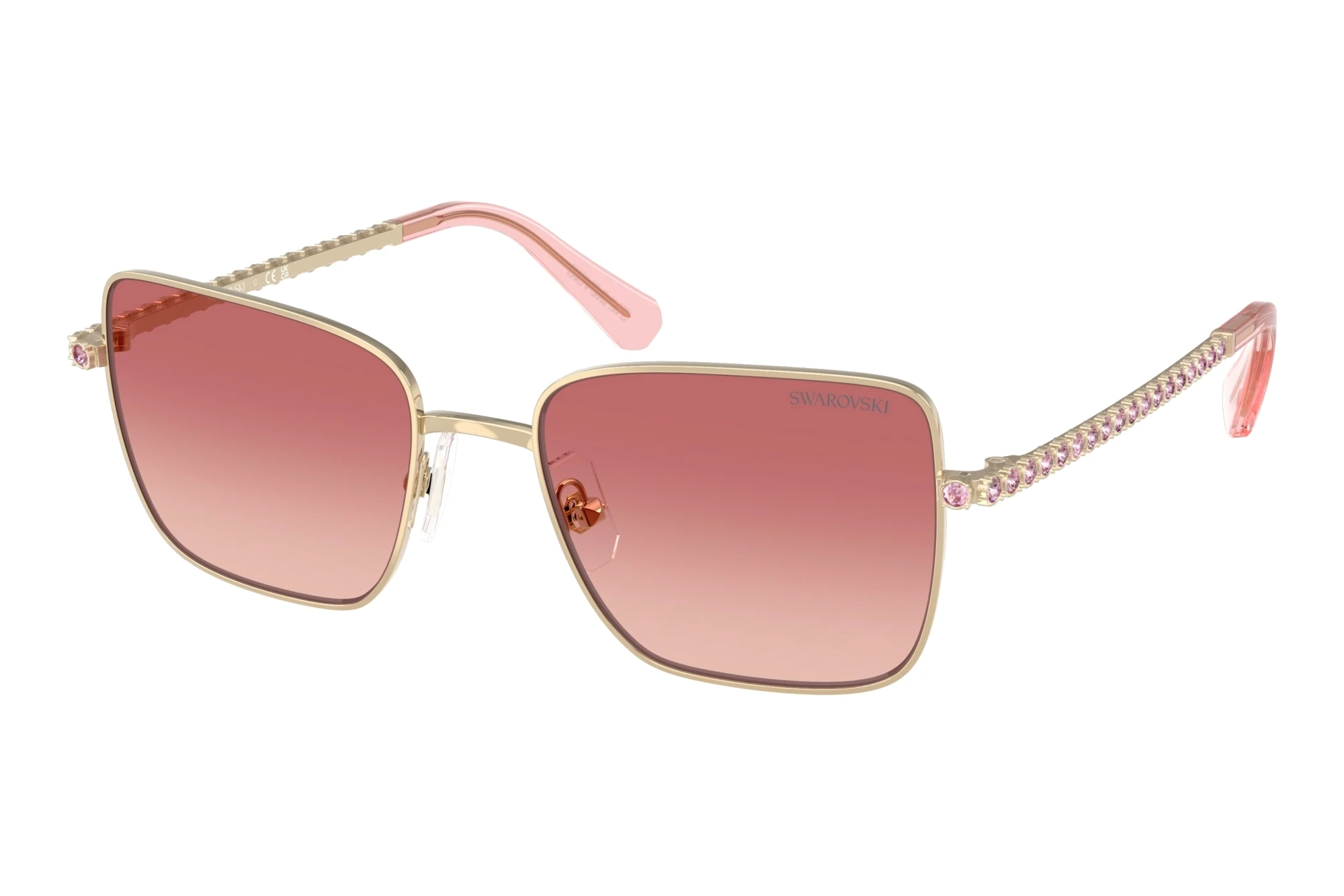 Swarovski   SK7015 4013A5 Pink Gradient RedPale Gold