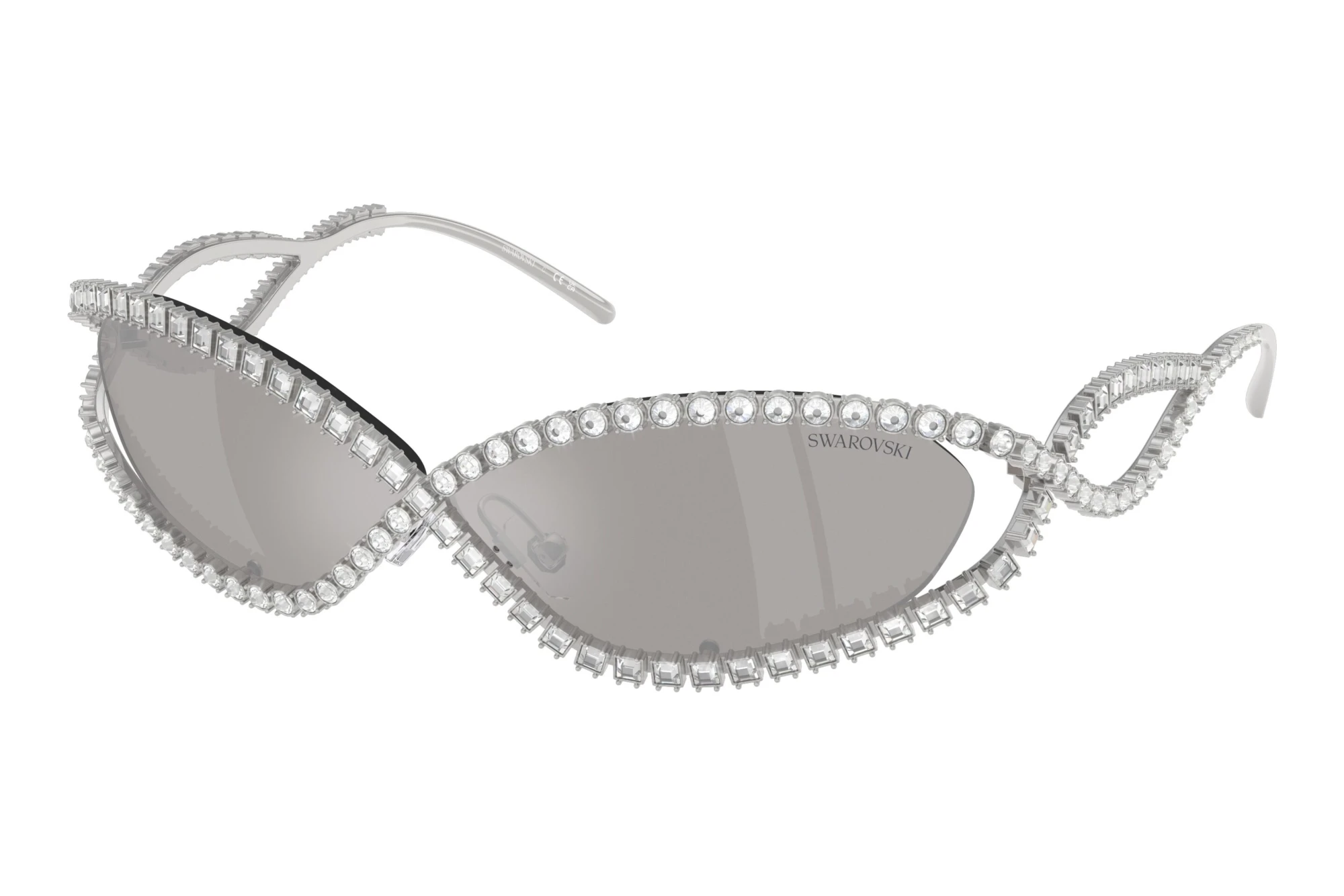Swarovski   SK7024 40016G Light Grey Mirror SilverSilver