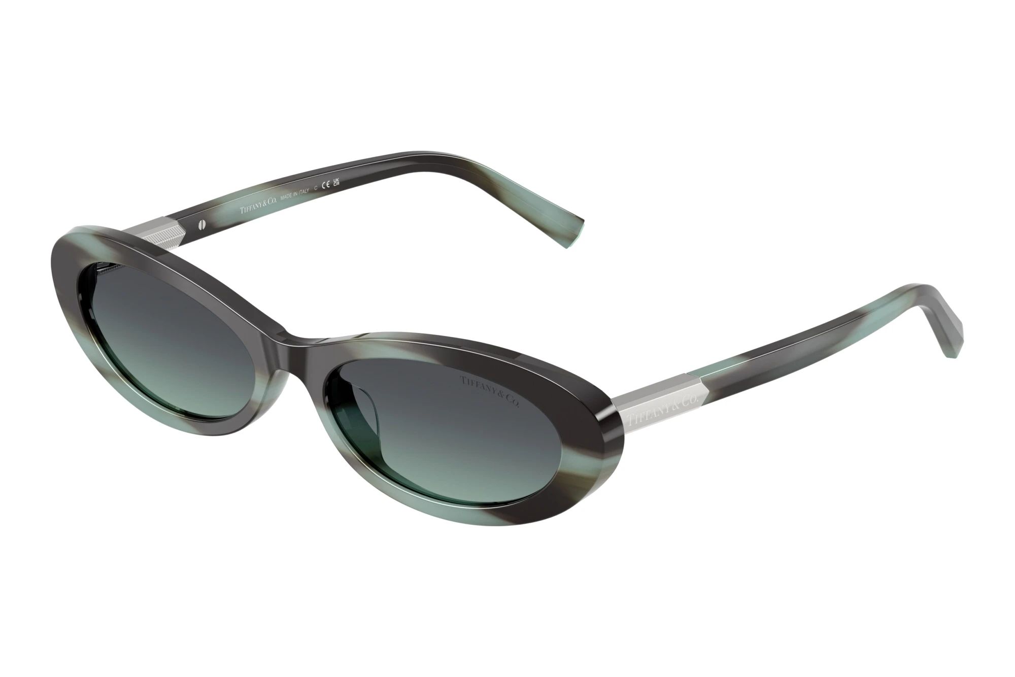 Tiffany   TF4250 84432G Azure/Dark GreyStriped Black Tiffany