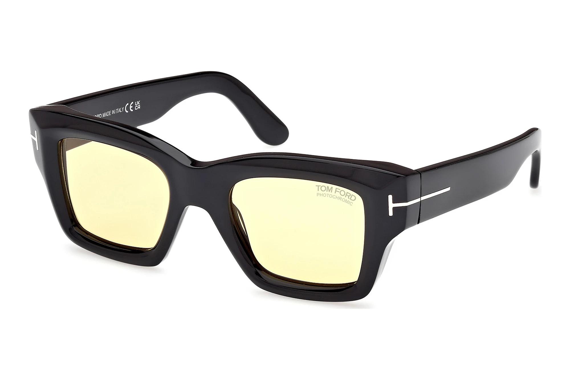 サングラス TOM FORD SS24 Tom Ford - FT1156 - 01E (FT1156 01E) Tom Ford Ilias Sunglasses FT1154 01A Shiny Black - eye-oo.com