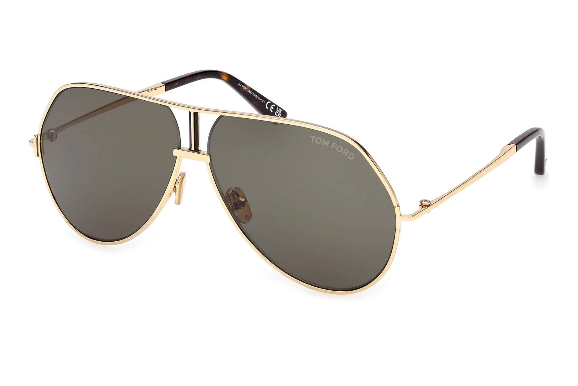 Tom Ford   FT1281 30N grünGlänzend Tiefgold