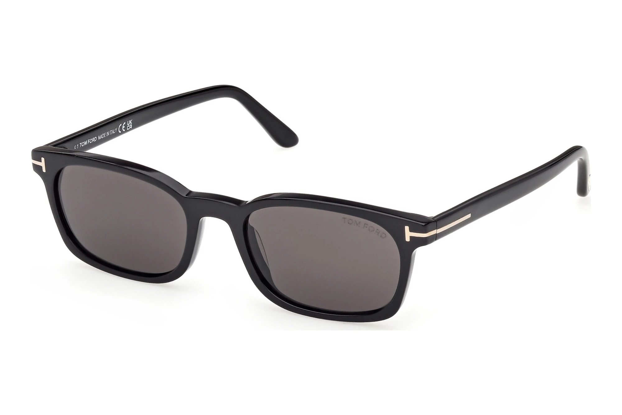 Tom Ford   FT1300 01A grauGlänzend Schwarz