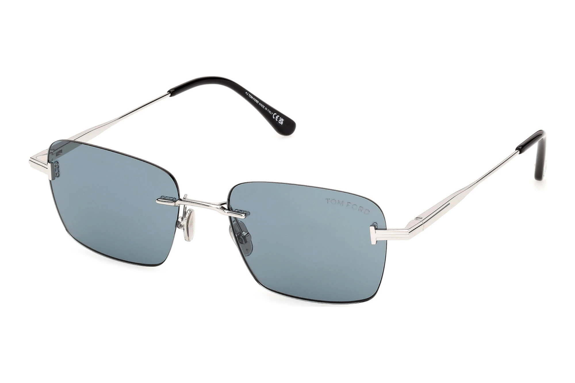 Tom Ford   FT1354 16V blauGlänzend Palladium