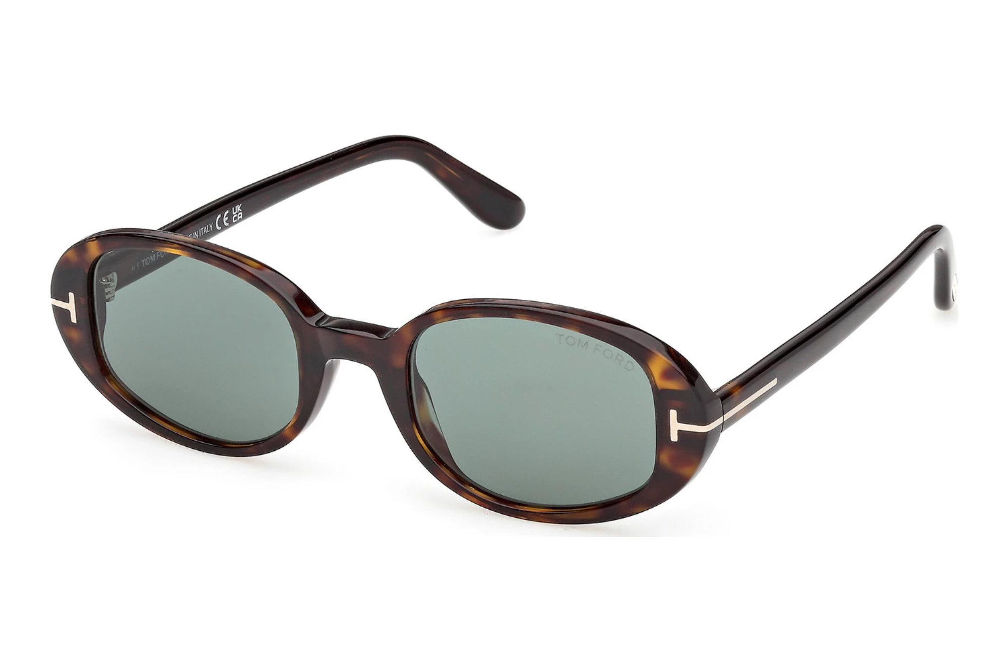 Tom Ford   FT1364 52N grünDunkel Havanna
