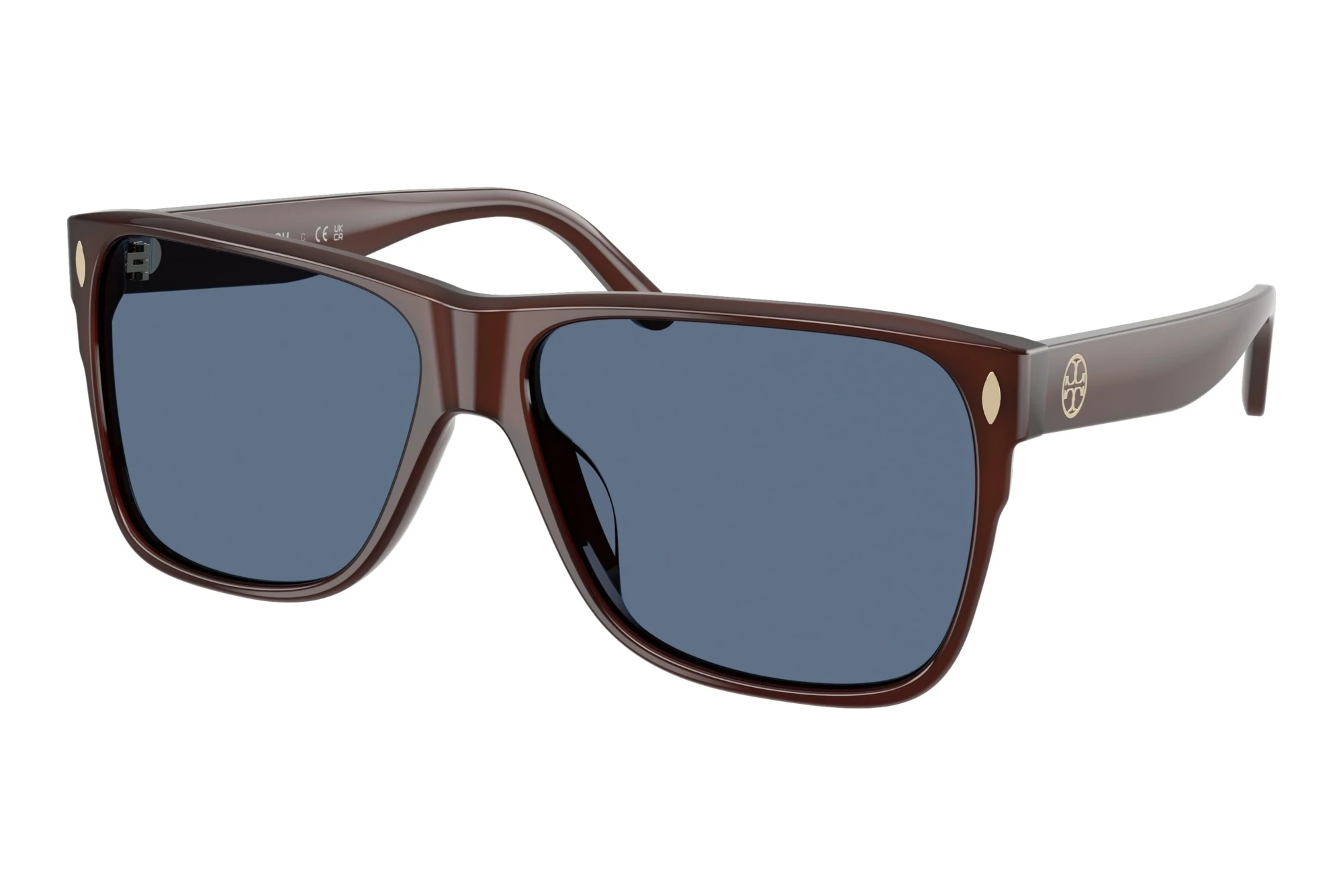 Tory Burch   TY7242U 208880 Solid BlueDark Brown