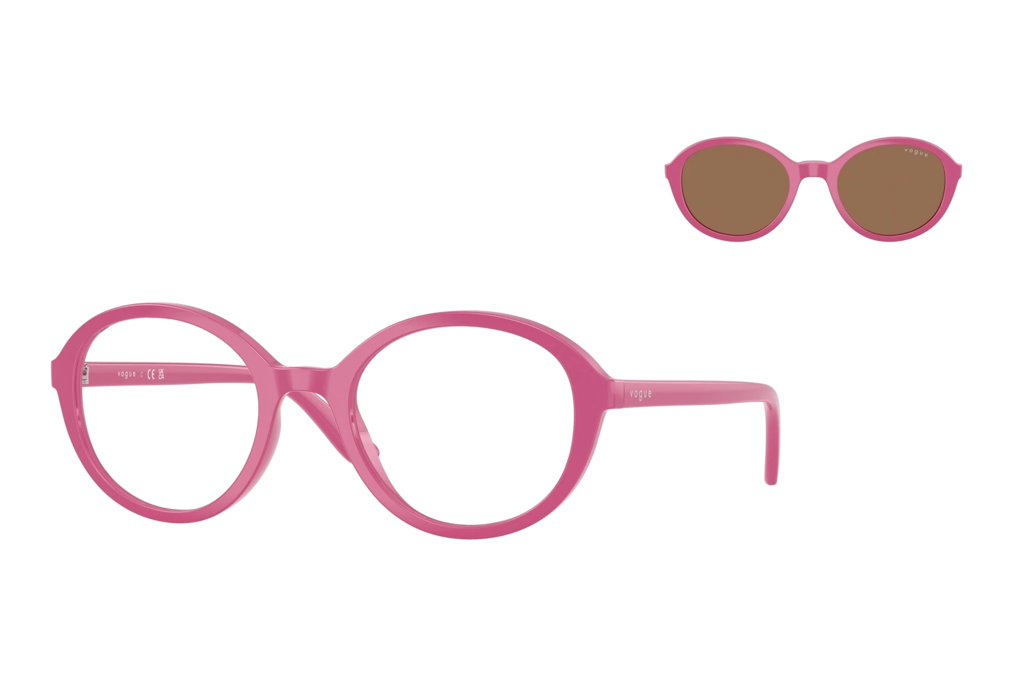 Vogue Eyewear   VJ2037 33171W ClearFull Pink