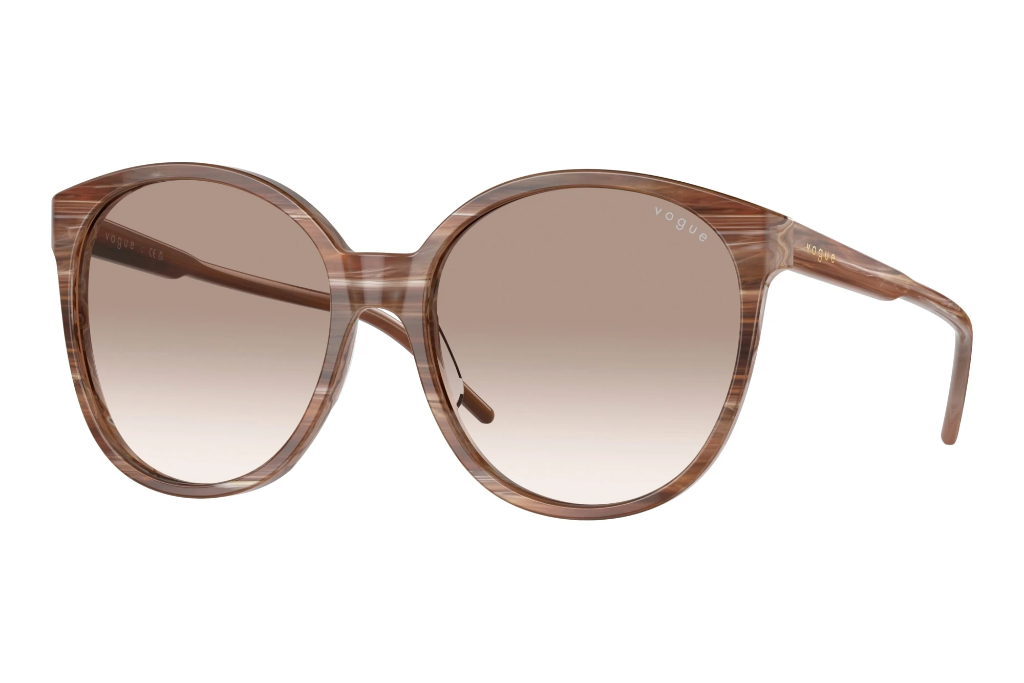 Vogue Eyewear   VO5509S 307113 Clear Gradient BrownBrown Horn