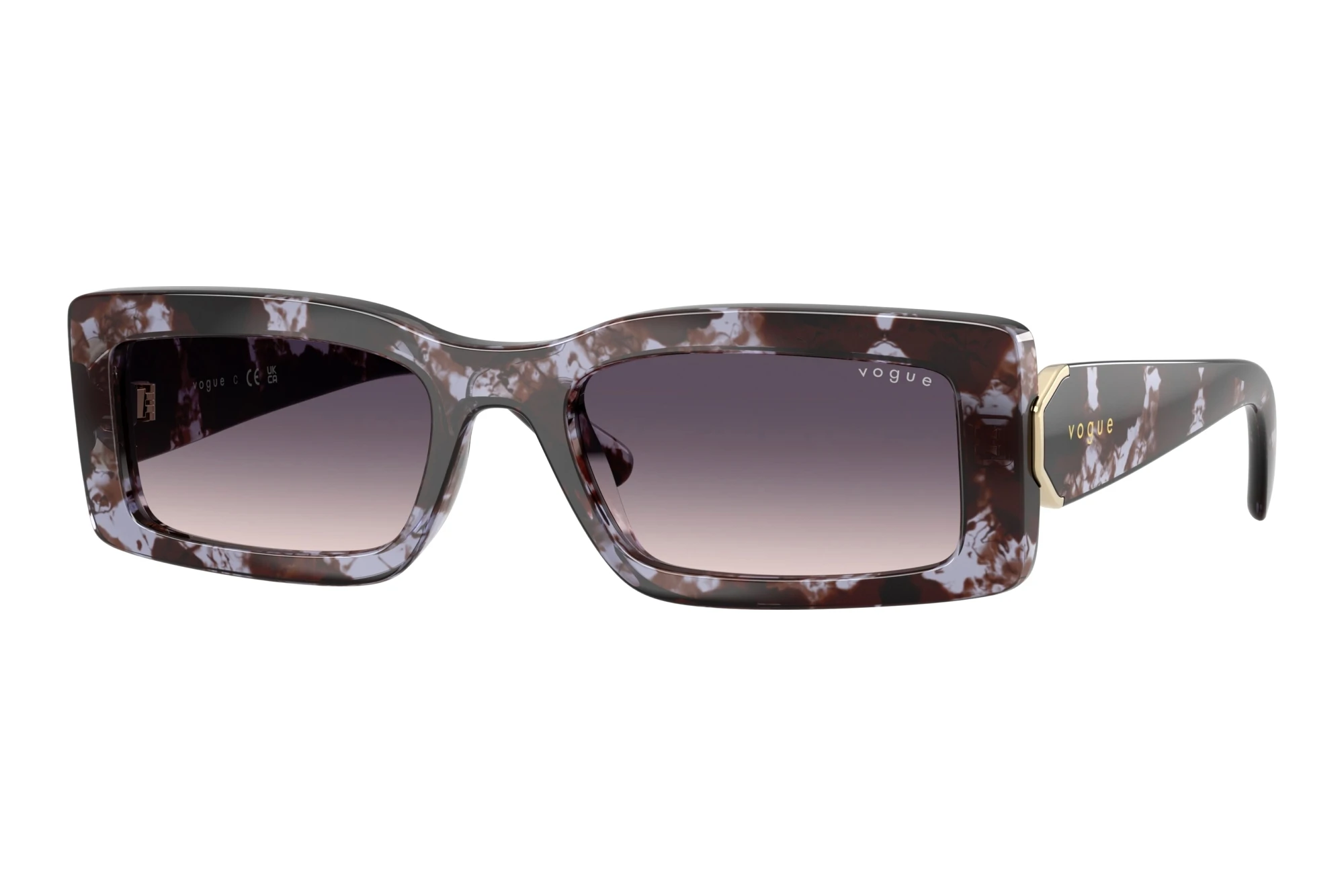 Vogue Eyewear   VO5674S 317836 Pink Gradient Dark GreyPurple Havana