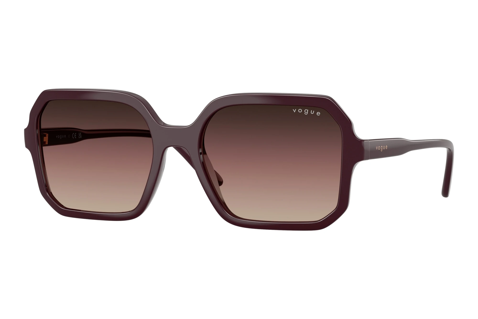 Vogue Eyewear   VO5696S 3284E2 Brown Gradient/Purple Gradient BlackFull Bordeaux