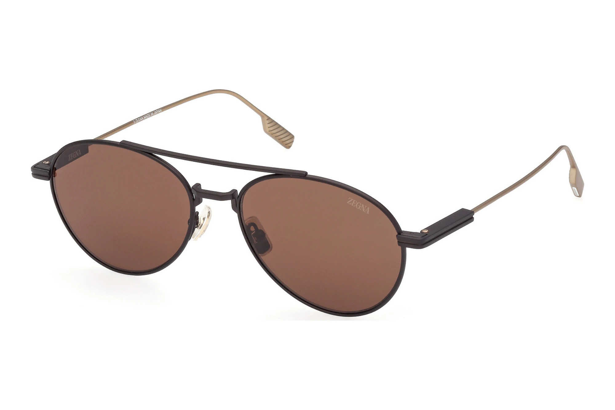 Zegna   EZ0288 49E braunMatt Dunkelbraun