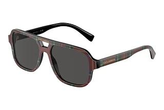 Dolce & Gabbana DX4003 339787 Dark GreyRed Tartan